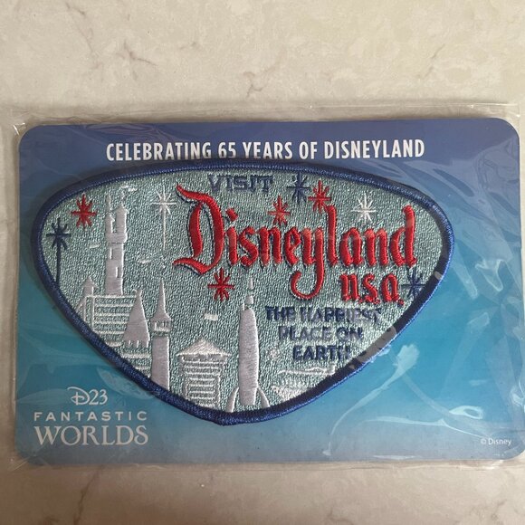 Disneyland 65th Anniversary Patch - Picture 1 of 1